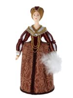 Кукла коллекционная в женском придворном костюме